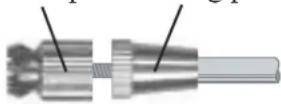 FUTUBA 9CHP - Adjusting the length of the non-slip control sticks - 1
