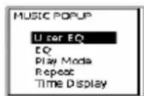 TrekStor I.Beat 500 - Viewing Popup Menu in Encoding - 4