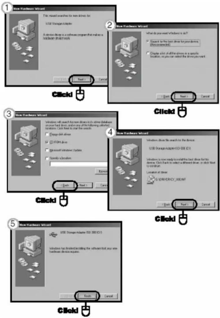 TrekStor I.Beat 500 - Installation Procedure on a PC running Windows 98 SE - 1