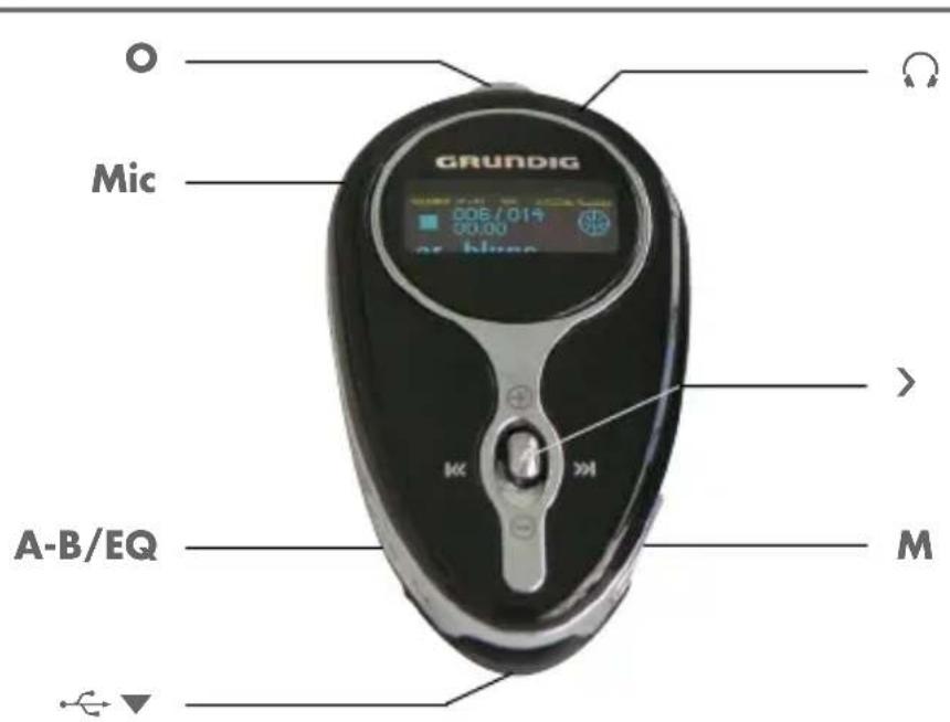 Grundig MIC OEC/014 00:00 or blue A-B/EQ M
