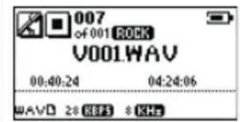 007 of 001 ROCK V001.WAV 00:40-24 04:24:06 WAV 28 KBPS 3 KHs