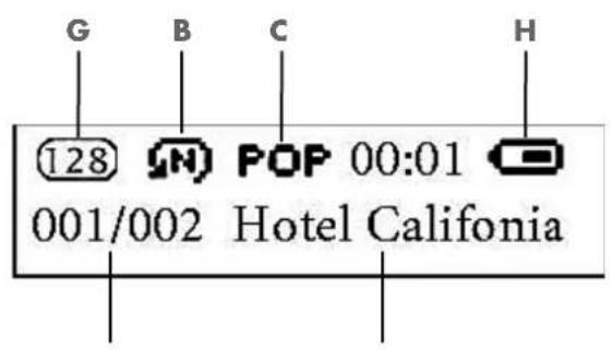 G B C H 128 POP 00:01 001/002 Hotel California