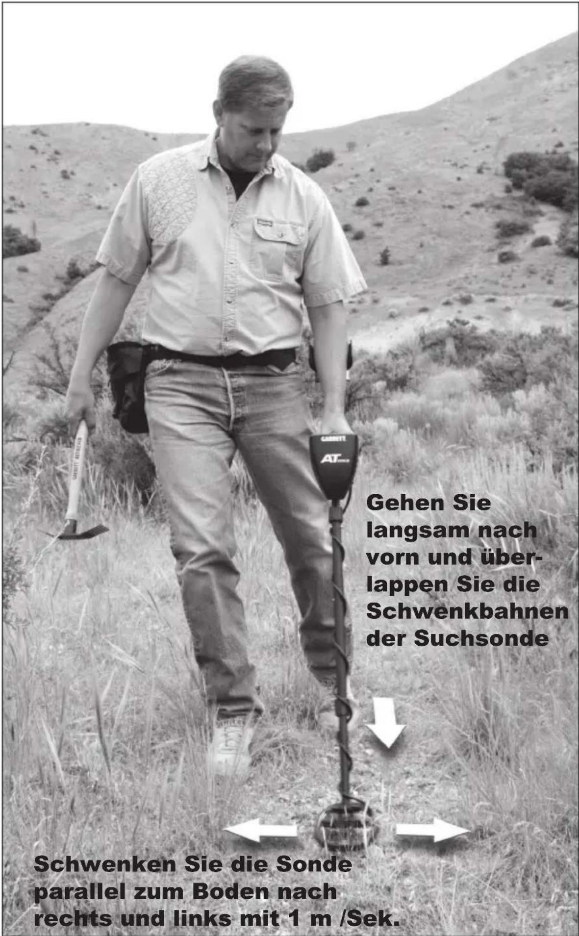GARRETT AT Gold - SCHWENKEN DER SUCHSONDE - 4