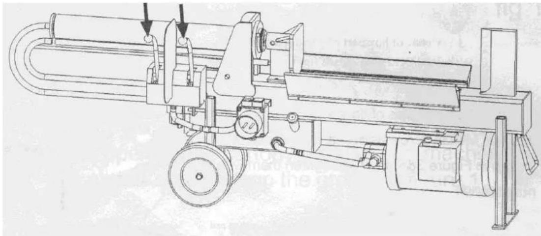 Crossfer HLS8T-52/NT - BEDIENUNG DES HOLZSPALTERS - 1