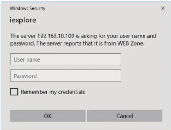 PANASONIC PT-MZ670EJ - Accessing from the web browser - 1