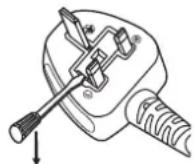 PANASONIC PT-MZ670EJ - IMPORTANT: THE MOLDED PLUG - 1