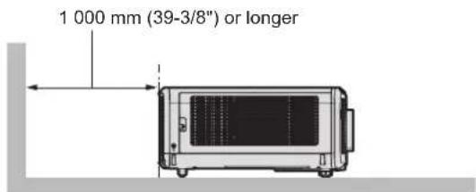 PANASONIC PT-MZ670LEJ - ■Cautions when setting up the projector - 6
