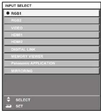 PANASONIC PT-MZ670LEJ - 1) Press the  button on the control panel. - 1