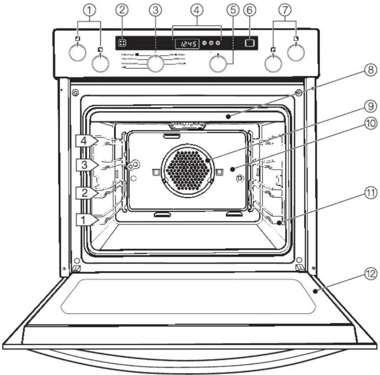 MIELE H 4260 E KAT - Garraum - 1