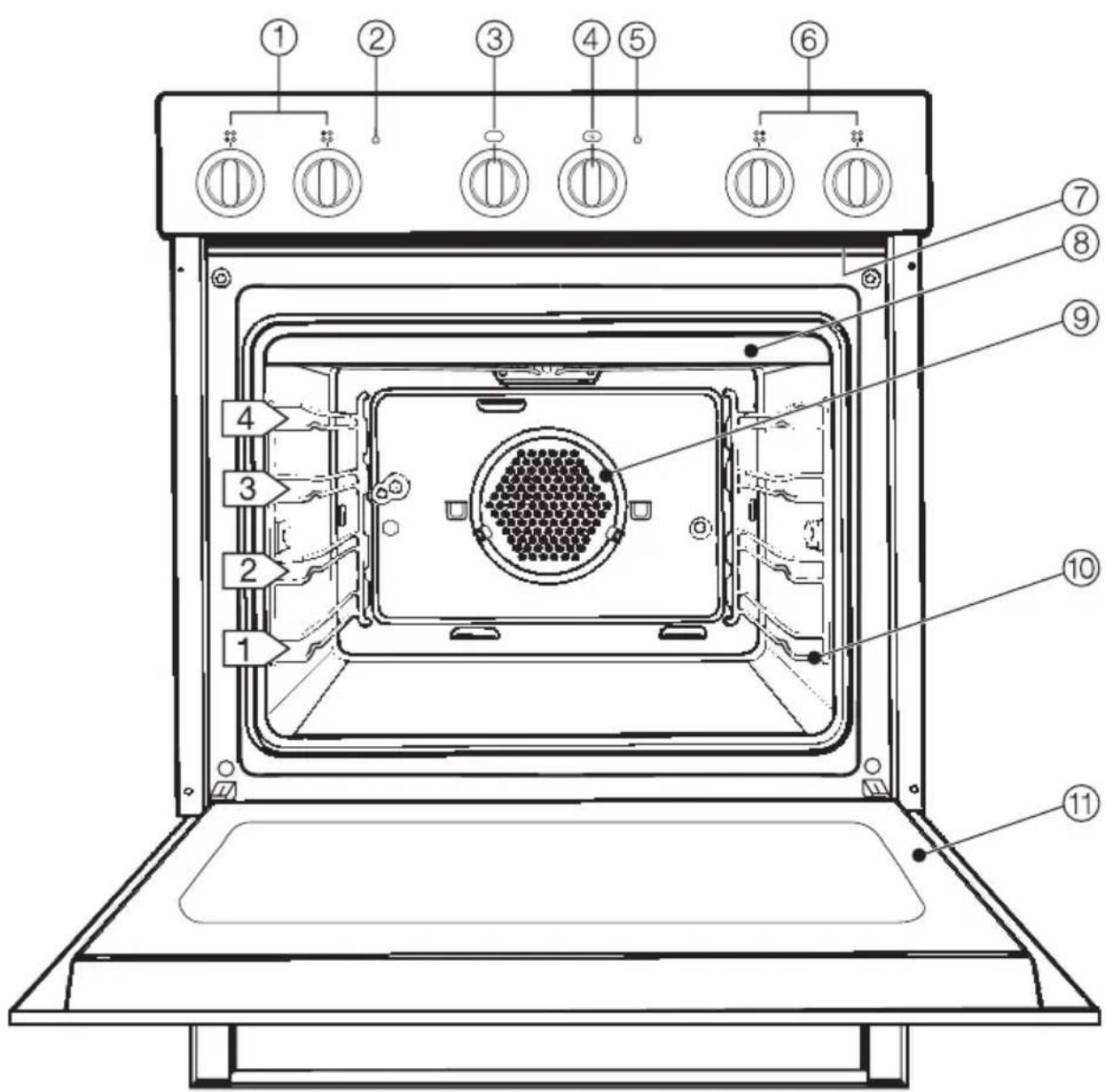 Imperial HX 4.62 - Backofen einbauen 51 - 1
