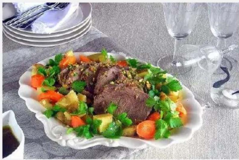 Instant Pot IP-LUX50 - Beef Roast with Potatoes & Carrots One Pot Meal - 1