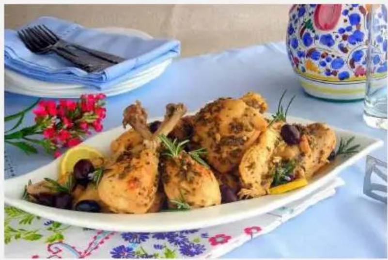 Instant Pot IP-LUX50 - Ligurian Lemon Chicken By Laura Pazzaglia - 1