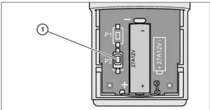 Superrollo RM10MSF - Logging the remote control onto the motor (right-hand motor) - 1