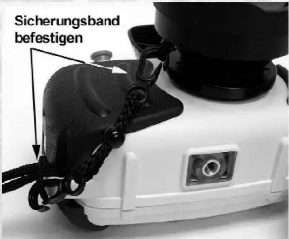 SEALIFE Wide Angle Lens SL970 - Sicherungsband an Linse und Kamera befestigen - 1