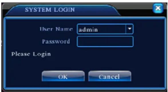Flamingo FA420DVR - Login - 1