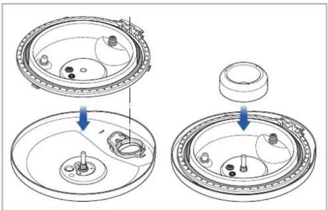 AMC Secuquick Softline - O-Ring unter Visiotherm S prüfen - 3