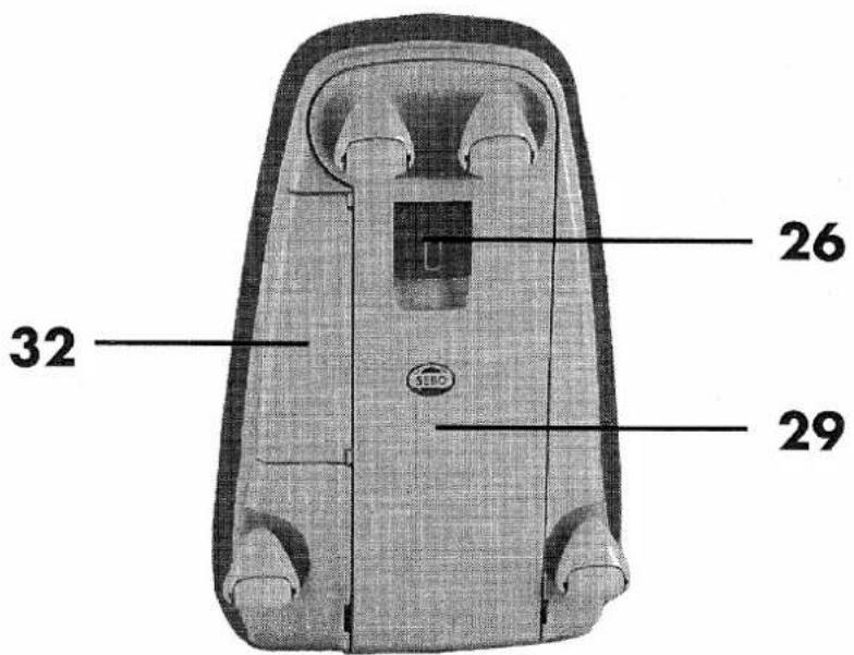 Sebo Airbelt C2.1 - Achtung – Allgemeine Hinweise zur Sicherheit - 1