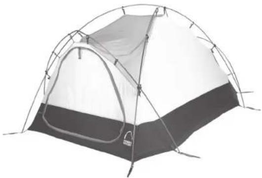 Sierra Designs Pampero V.2 - Unfurl the Tent and Assemble the Poles - 1