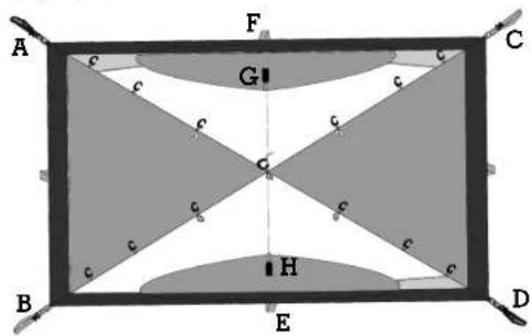 Sierra Designs Electron - Stake out the Tent Floor - 1