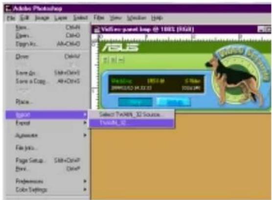 Adobe Photoshop File Edit Image Layer Select Film View Window Help Show... Ctrl+N Open... Ctrl+O Pages... Alt+Ctrl+O Drive Ctrl+N Save As: Shift+Ctrl+S Save a Copy... Alt+Ctrl+S Place... Import Export groundwater File Jobs... Page Setup... Shift+Ctrl+P Show... Ctrl+O Preferences Color Settings Selec…