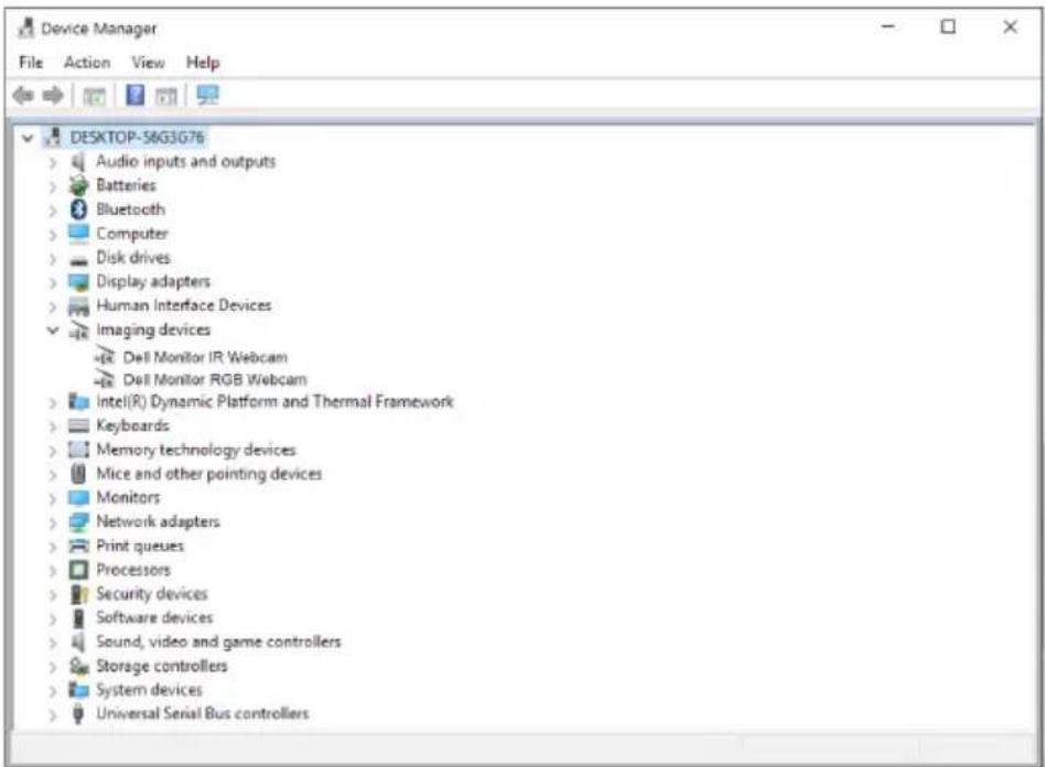 DELL Professional P2418HZ - Monitor-Webcam als Standardeinstellung festlegen - 1