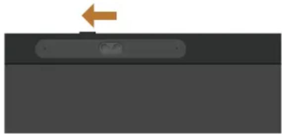 DELL Professional P2418HZ - Webcam-Abdeckungsverschluss bedienen - 1
