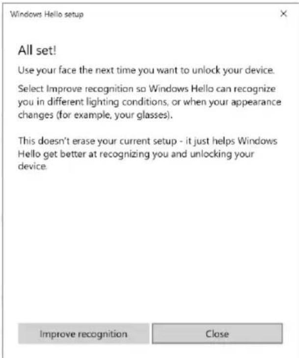DELL Professional P2418HZ - Windows Hello einrichten - 11