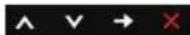 DELL Professional P2418HZ - Menüsystem aufrufen - 3