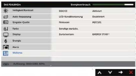 DELL Professional P2418HZ - Voreingestellte Modi - 8