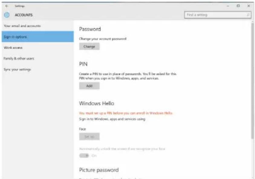 DELL Professional P2418HZ - Windows Hello einrichten - 4