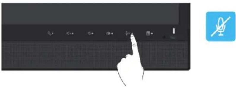 DELL Professional P2418HZ - Mikrofon stumm - 1