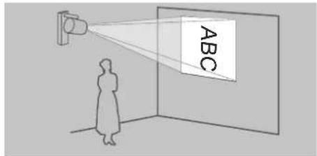 PANASONIC PT-JX200FBE - ■Installation form when installing on the wall - 5