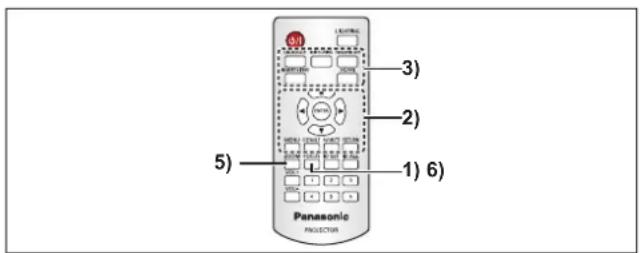 PANASONIC PT-JX200FBE - Making adjustments and selections - 1