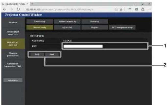 PANASONIC PT-JX200FBE - Connecting with wireless LAN (SIMPLE) - 1
