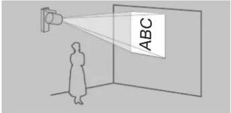 PANASONIC PT-JX200FBE - ■Installation form when installing on the wall - 2