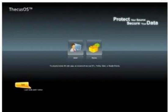 Thecus N16850 - Webadministrationsschnittstelle - 1