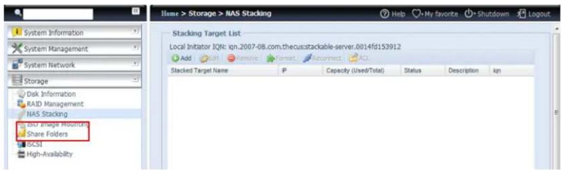 Thecus N16850 - NAS-Stacking - 2
