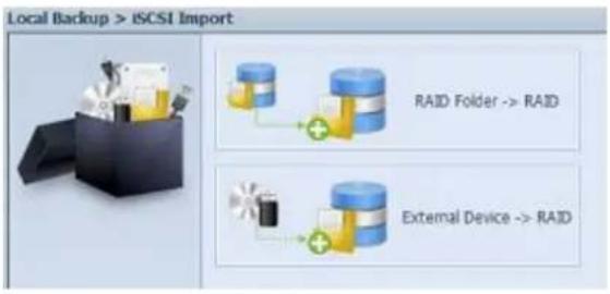 Thecus N16850 - iSCSI Backup (iSCSI-Sicherung): Klicken Sie auf „iSCSI Backup - 9