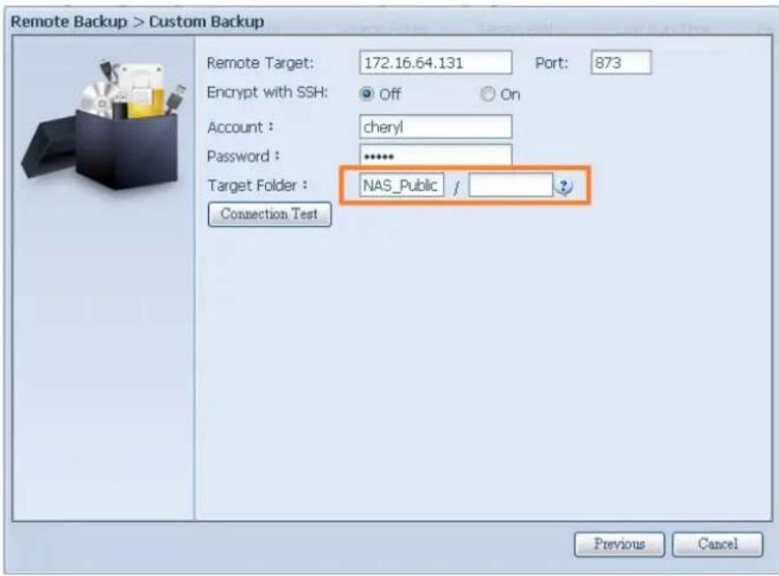 Thecus N16850 - Custom Backup (Angepasste Sicherung) - 1
