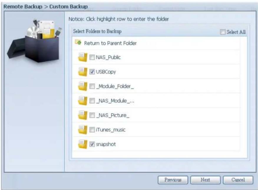 Thecus N16850 - Custom Backup (Angepasste Sicherung) - 2
