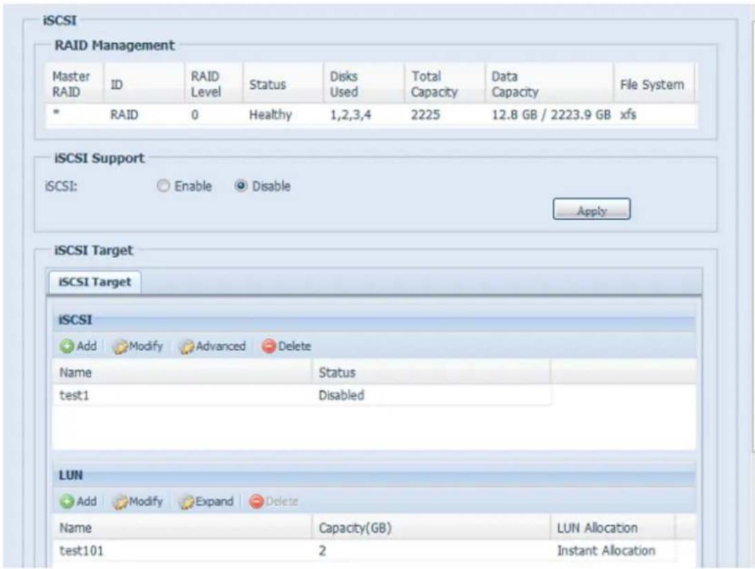 Thecus N16850 - iSCSI - 1