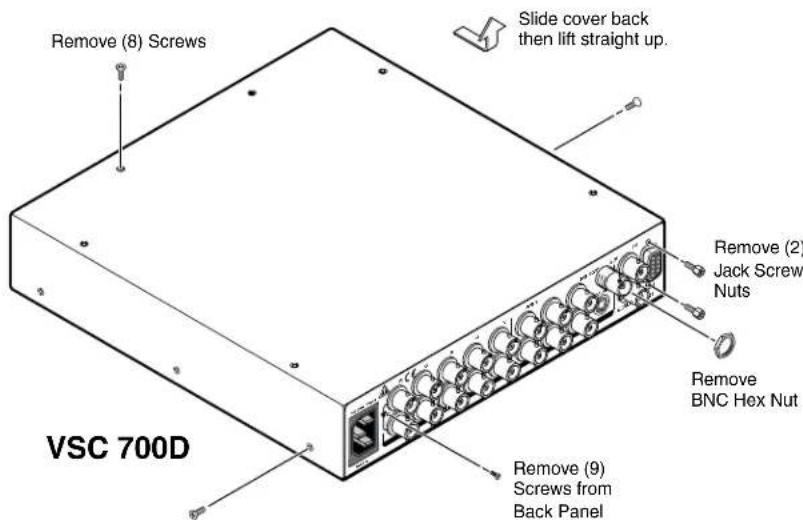 Extron VSC 700D - Firmware Upgrade Chip Installation - 2