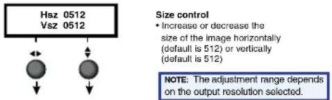 Extron VSC 700D - Size Function - 1