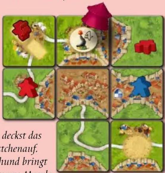 Schmidt Carcassonne: Manege frei! - Eine Punktewertung auslösen - 2