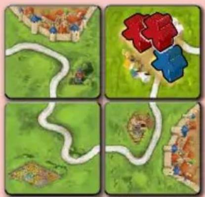 Schmidt Carcassonne: Manege frei! - Eine Punktewertung auslösen - 1
