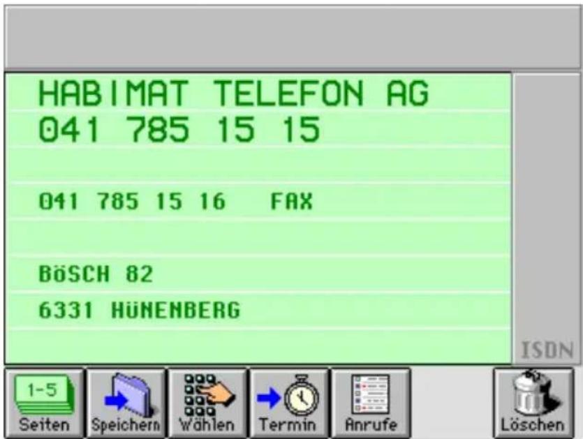 Habimat X2 - Namen und Nummern speichern - 1