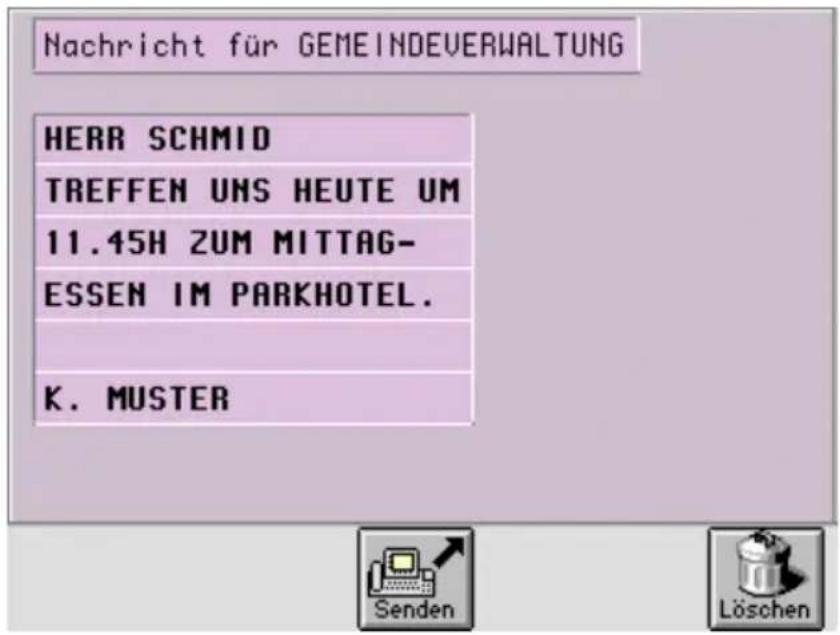 Habimat X2 - Nachrichten übermitteln - 1