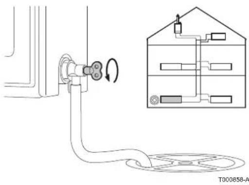 Oertli OSCR 24LS - Entleeren der Anlage - 2