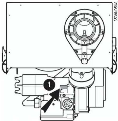 Oertli OPTIMAT GVR 140-25 Condens - Den Gasanschlussdruck überprüfen. - 1