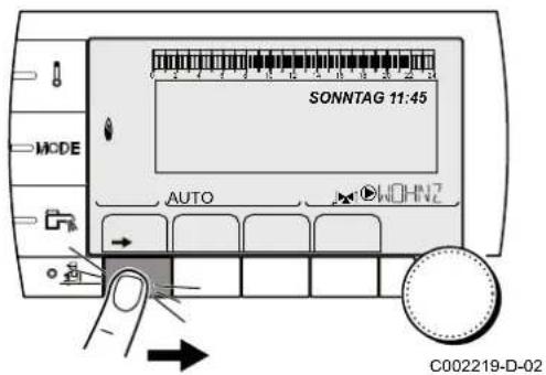 Oertli GSCR 35 - Ein Programm auswählen - 1